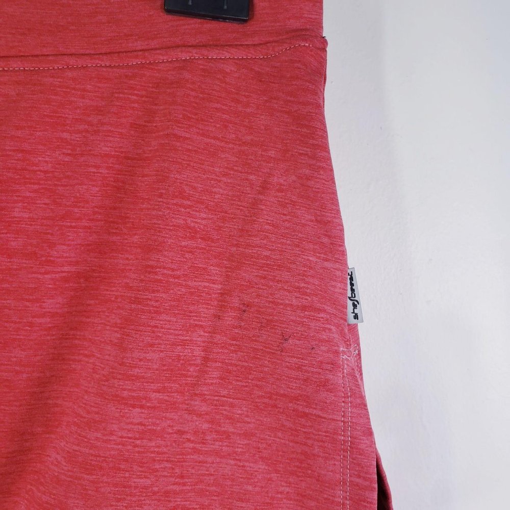 SHEBEEST Red Fender Cycling Biking 2-in-1 Biker Skirt Skort SMALL Outdoor Sports - Picture 8 of 14